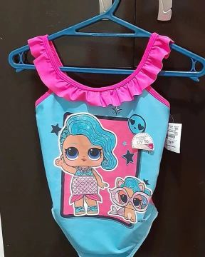 Maiô Infantil LOL Surprise - Tamanho 10 - Novo