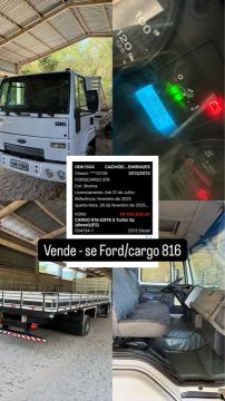 Ford Cargo 816 2013 -  Diesel -  R$ 180.828,00