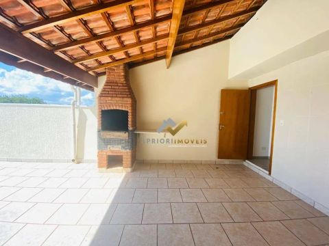 Cobertura com 2 dormitórios para alugar, 74 m² por R$ 2.214,00/mês - Vila Humaitá - Santo 