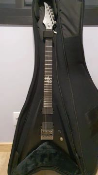 Guitarra Solar V1.6BD Artist LTD - Black Open Pore