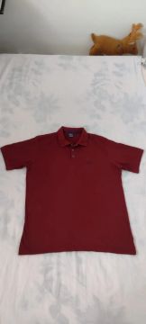 Camisa Polo Masculina Vermelha (XXG)