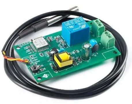 Controlador de Temperatura e umidade sem fio wifi ewelink 220v 18b20 Arduino COD-AM520 