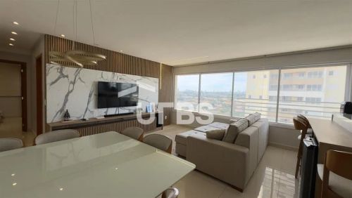 Apartamento 96,07m2, Nascente com 3 Suítes , 1 Lavabo e 2 Vagas - Setor Jardim Europa