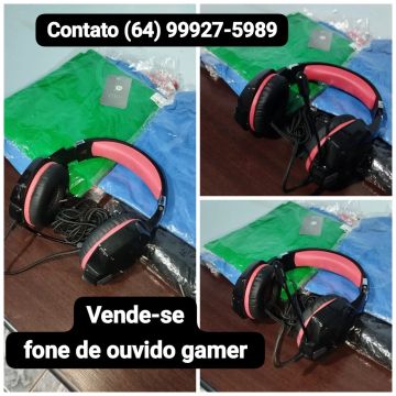 Fone de Ouvido Gamer - Novo