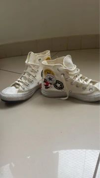 Converse All Star Branco - Tamanho 34