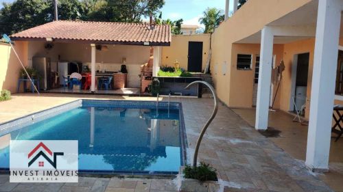 Chácara com 4 dormitórios para alugar, 300 m² por R$ 4.700,00/mês - Vale do Rio Cachoeira 