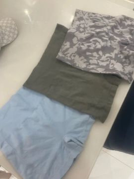 Shorts de academia - 3 Peças