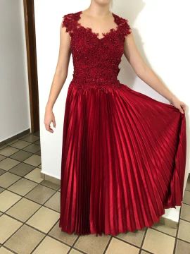 Vestido de formatura vermelho 
