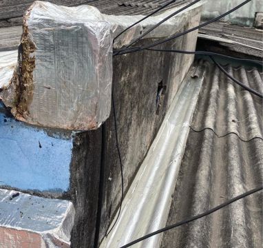Impermeabilização de telhado ou laje e serviços de pedreiro 