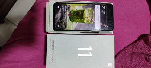 Celular xiaomi 11 Lite 5G NE Mind Green 8Gb RAM - 128GB