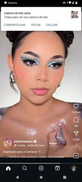 Renna ,cílios, maquiagem ?,e como CMG ...mesmo todos tipos de maquiagem mores ..