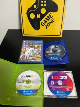 Lote 4 jogos Ps4 Mídia Física