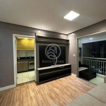 Vendo Apartamento Semi Mobiliado no Condomínio Paradise Sunrise com 3 Quartos
