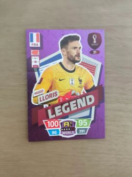 Carta Hugo Lloris - Adrenalyn XL - Copa Do Mundo Qatar 2022