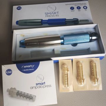 Smart Press XS - Injetor sem agulhas para aplicação de ativos