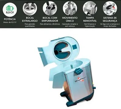 Processador de alimentos Pa-7 Pro com NR12 - 220V