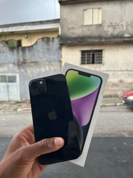 iPhone 14 Plus Preto - Novo