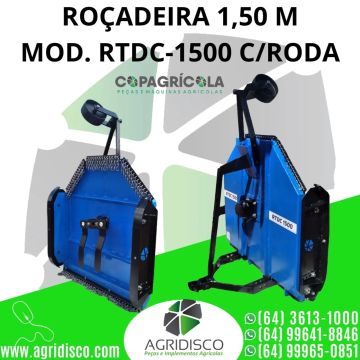 Roçadeira RTDC 1500 Transmissão direta c/ embreagem 