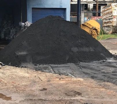 Pô de ferro e contrapeso 
