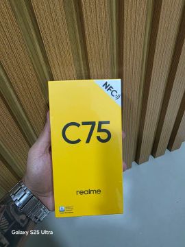 Realme C75 - Novo, Lacrado!