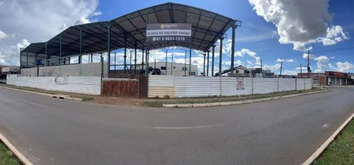 Alugo GALPÃO de 2.400m2 com mezanino na avenida principal do SOL NASCENTE/DF