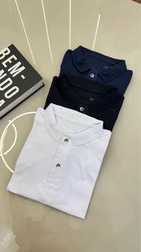 POLO SUEDINE MASCULINA