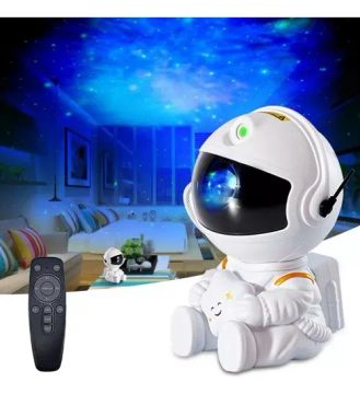 Projetor Astronauta Galaxy Lights Estrelas Nebulosa