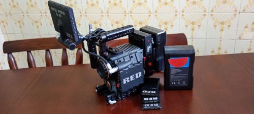 Câmera RED Scarlet MX | Menos de 500 horas de uso