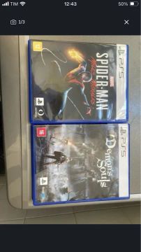 PS4 - Spider-Man: Miles Morales e Demon's Souls
