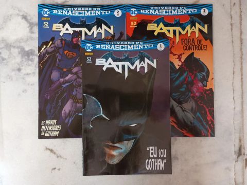 Batman: Renascimento - Edições 1, 2 e 3
