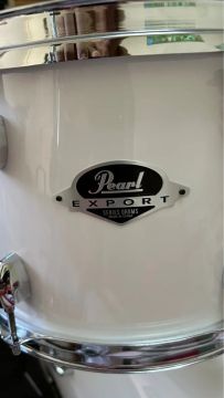 Bateria Pearl Export Series EXX com Bags e Ferragens 
