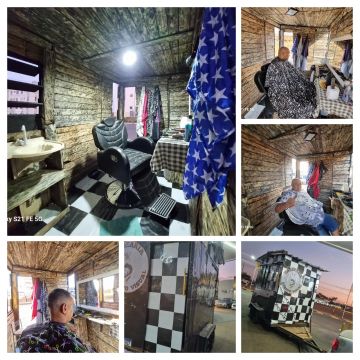 Barbearia Movel