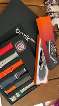 Combo Smart watch Relógio inteligente com 7 pulseiras e  várias funções