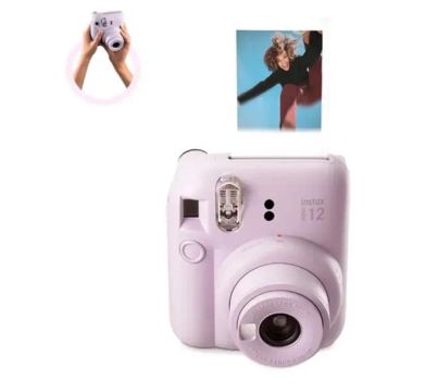 Câmera Instantânea Fujifilm Instax Mini 12 Lilás Candy