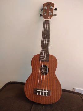 Ukulele Winner UW21SS Soprano 21 em Sapele Laminado - Original Novo<br>
