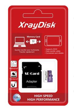 Cartão Original Micro Sd Xc XrayDisk 128GB Classe 10 U3 A1 UHS I 4k Novo Lacrado Nintendo 