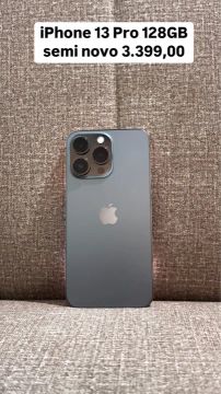 iPhone 13 Pro 128GB semi novo