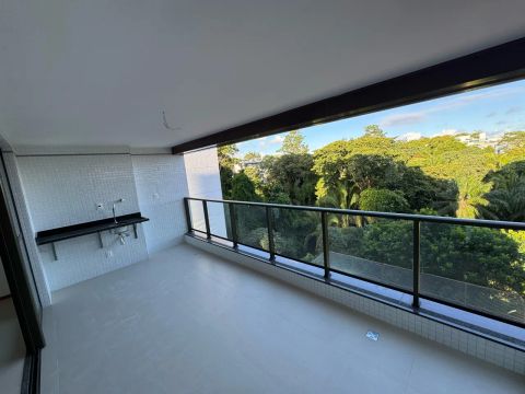 Apartamento a venda em alphaville 1 com 3 suites nascente varanda gourmet no haus