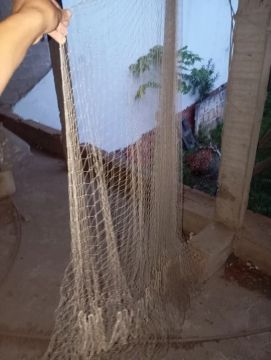 Tarrafa 16palmos malha de três dedos