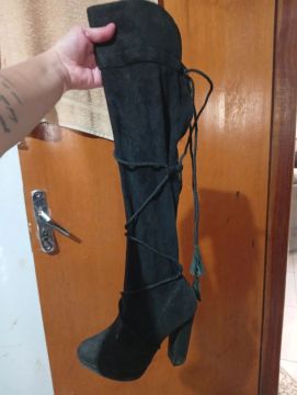 Bota cano alto 