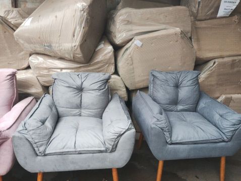 Poltrona confortável e moderna para sua sala