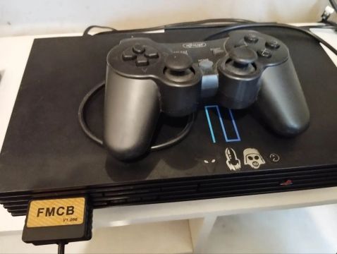 ps2 fat hd Consoles de Video Game no Brasil