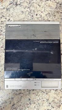 Secretaria Eletrônica Panasonic Kx-T1418 (PARA SER RESTAURADA OU APROVEITAR PEÇAS)  
