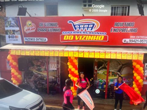 Vaga de emprego.  ?Super mercadinho do viu?