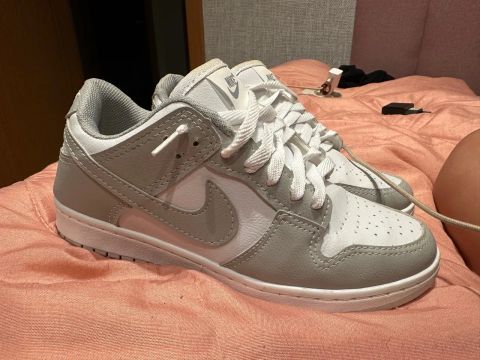 Nike Dunk Low - Cinza e Branco