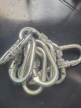 Mosquetões para Escalada - 25KN 10unidades Novo! 22R$ cada!!!! reais cada 
