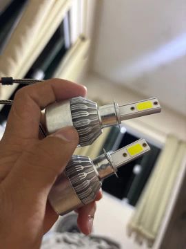Par de Lâmpadas de LED 6000K conector: H3 para Farol de Carro