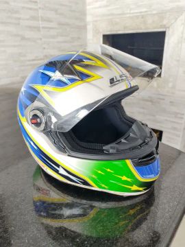 Capacete LS2 Patriot II - Tamanho 60