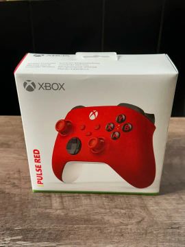  Controle Xbox Vermelho Original Novo Lacrado