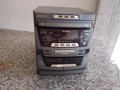 Mini system Sharp CD-C280X leia anúncio defeito 
